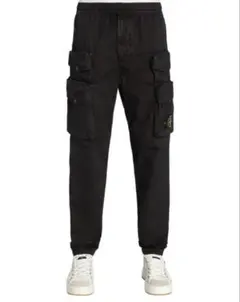 STONE  ブラックカーゴパンツ W34 2025年最新】 STONE island カーゴパンツ 34の人気アイテム - メルカリ