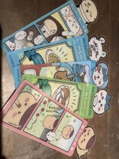 ちいかわ グッズ まとめ売り しおり 5枚セット おまけ付きです！