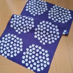 216 マリメッコ marimekko プケッティ 紫 パープル 生地 ハギレ