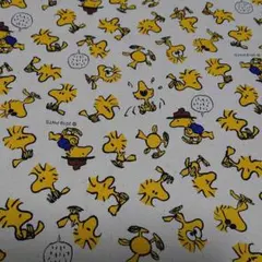 ウッドストック柄 綿生地 2019年 ピーナッツ