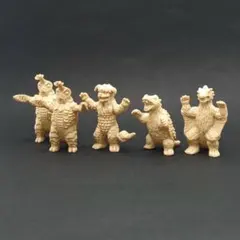 怪獣消しゴム　5体　ゴジラ 怪獣 消しゴム 特撮 当時もの　バンダイ