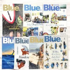 Blue 雑誌セット 【サーフィン】中古雑誌ビニール包装済み