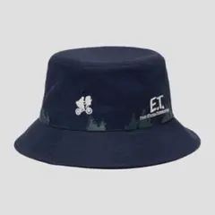 E.T. バケットハット ネイビー 帽子 映画 グラニフ