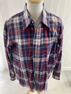 TOMMY HILFIGER チェック柄 長袖シャツ XL