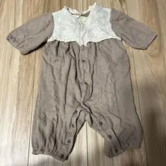 tete a tete レース付きロンパース 70