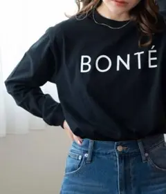 新品未使用タグ付き‼️wego　BONTEロゴ長袖Ｔ