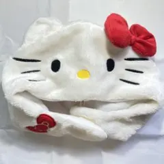 ハローキティ 耳付き帽子