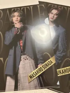 BOT クリアファイル BALLISTIK BOYZ 砂田将宏 深堀未来 2枚