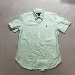RALPH LAUREN （ラルフローレン）コットン100％ 半袖シャツ 刺繍