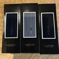 LANVIN ソックス 3足セット ネイビー グレー ブラックのサムネイル