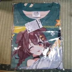 【新品未開封】ロックマン×ホロライブ Tシャツ 戌神ころね