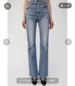 【MOUSSY】MVS FLARE ブーツカットデニム 23inch