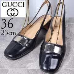 K1-11 GUCCI グッチ パンプス ハイヒール ホースビット イタリア K1-11 GUCCI グッチ パンプス ハイヒール ホースビット イタリア