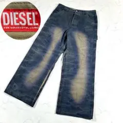 【極美品】DIESEL ディーゼル　P-LIVERY ブリーチ　ペインターパンツ