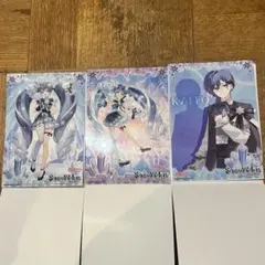 初音ミク SNOW MIKU 2025クリアビジュアルポスター　3枚セット