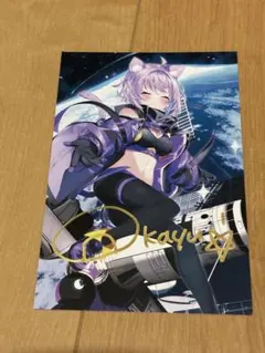 ホロライブ 猫又おかゆ おにぎりゃー証明書 - メルカリ