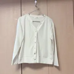 chocol raffine robe 長袖 カーディガン オフホワイト