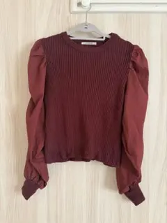 RETRO GIRL ニット ブラウス