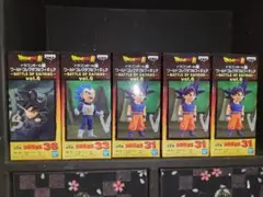 ドラゴンボール超 ワールドコレクタブルフィギュア vol.6の5体セットです。