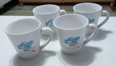 マグカップ4個セット　蛸のデザイン