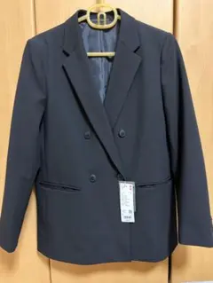 UNIQLO ダブルジャケット ブラック Lサイズ