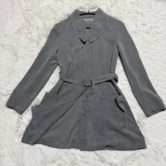 EMPORIO ARMANI グレー ハーフ丈　ジャケット　コート　ヴィンテージ