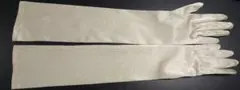 ウェディンググローブ　白　肘上丈