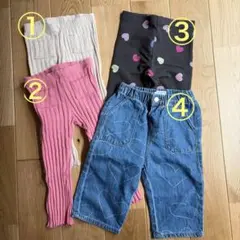 ZARAキッズ レギンスパンツ４点セット