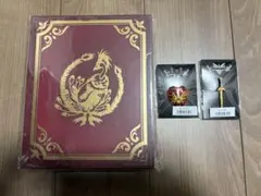 [特典のみ]ドラゴンクエストⅢ ブック型収納ボックス+ロトの剣＆ロトの盾ピンズ