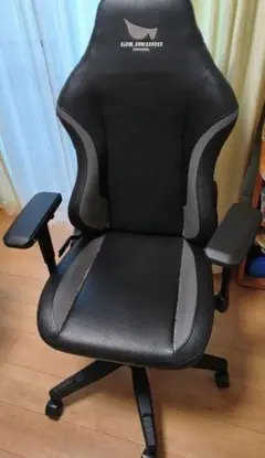 GALLERIA ゲーミングチェア ブラック/グレー【引き取り限定】