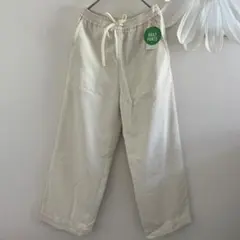 Corn コーエン デイリーイージーセミワイド ウラキモウPT クリーム色 タグ