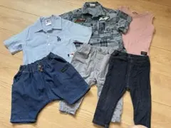 美品❣️MLBドジャース・BREEZE他 ベビー服 80cm 6点まとめ売り男の子