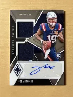 /149 NFL JOE MILTON Ⅲ ROOKIE PATCH AUTO