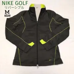 ネリー・コルダ♡NIKE GOLF ナイロン フリース リバーシブル カーキ M