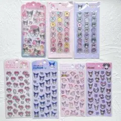 マイメロディ・クロミ シール 7枚セット