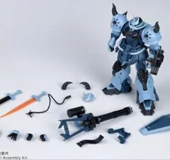 MG＆HG グフカスタム完成品 2体セット 台座とケース付 - メルカリ