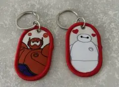 Disney ディズニー セリア 刺繍 タグキーホルダー ベイマックス