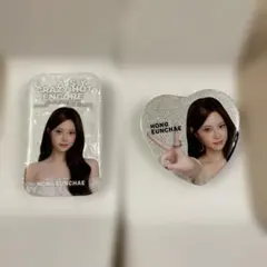 ルセラフィム　EASY CRAZY HOT ポップアップ 缶バッジ　ウンチェ