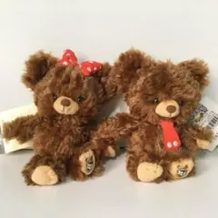 ☆おまけ付！ユニベアシティ プリン＆モカ キーチェーンセット 初期カラー☆