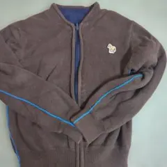 ポール・スミスジュニアダークブラウン ジップアップジャケット