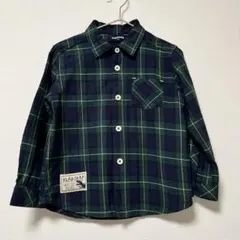 クレードスコープ　タータンチェックシャツ　恐竜　110