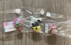 えもふぃぐ！ たまごっち　まめっち　くさっち　おやじっち　3点セット