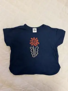 しまむら midmile むくぞー 花柄刺繍 Tシャツ
