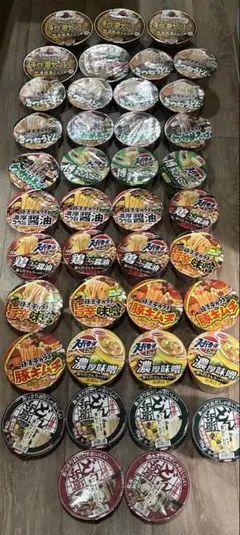 ち*ん様 カップラーメン大量まとめ売りセット！41個　総額約8645円分