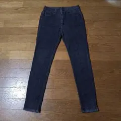 【JEANASIS 】ブラック スキニーデニム・ストレッチ・レディースM