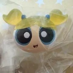 パワーパフガールズ　クリアキャラリング　バブルス　1点　ガチャ　①