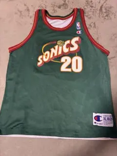 NBA ソニックス ショーン・ケンプ 40 ユニフォーム リバーシブル 44