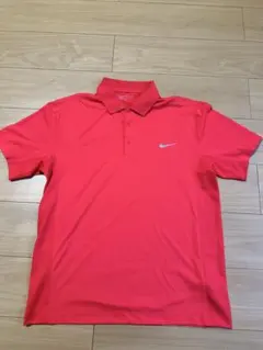NIKE GOLF ポロシャツ レッド Lサイズのサムネイル