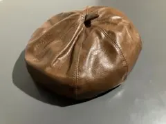 ベレー帽 ブラウン