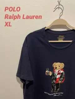 Polo Ralph Lauren ポロベア Tシャツ XL ネイビー